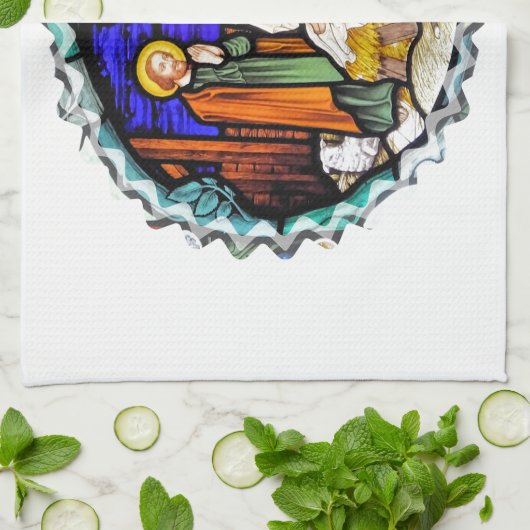 OUDE ENGLAND THEEDOEK (Gevouwen)