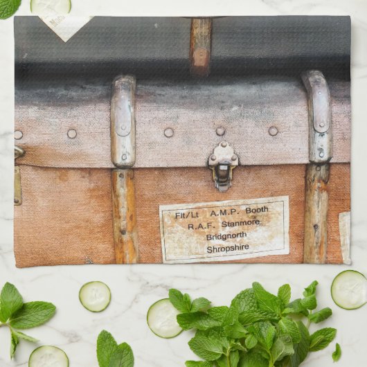 OUDE ENGLAND THEEDOEK (Gevouwen)