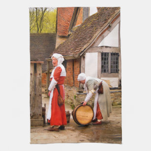 OUDE ENGLAND THEEDOEK