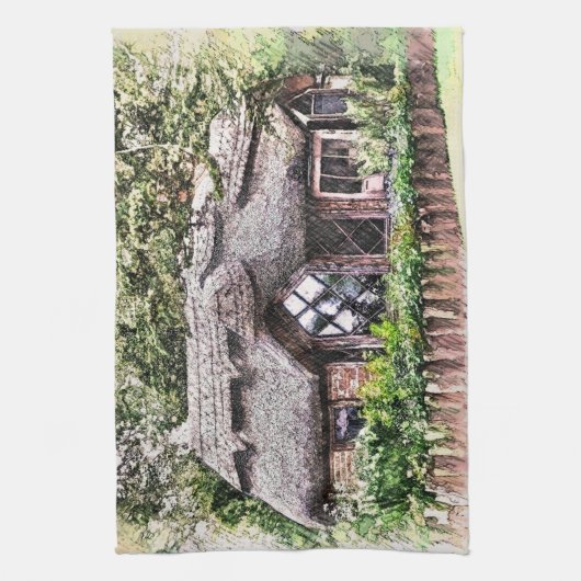 OUDE ENGLAND THEEDOEK (Verticaal)