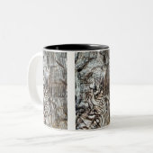 OUDE ENGLAND TWEEKLEURIGE KOFFIEMOK (Voorkant links)