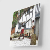 OUDE ENGLAND VIERKANTE KLOK (Hoek)