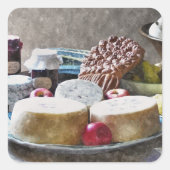 OUDE ENGLAND VIERKANTE STICKER (Voorkant)