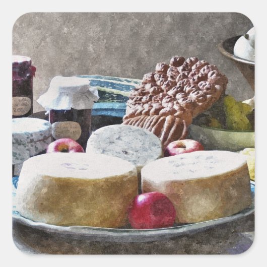 OUDE ENGLAND VIERKANTE STICKER (Voorkant)