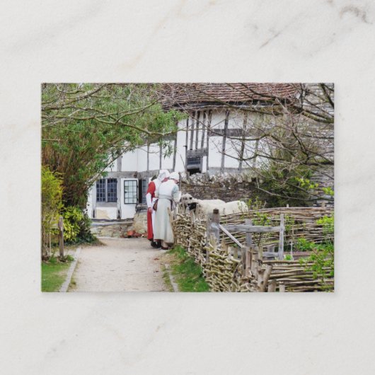 OUDE ENGLAND VISITEKAARTJE (Voorkant)