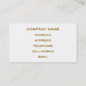 OUDE ENGLAND VISITEKAARTJE (Achterkant)