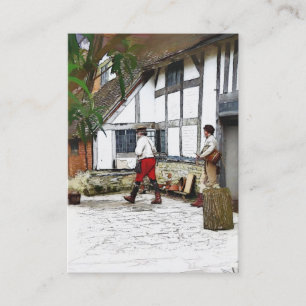 OUDE ENGLAND VISITEKAARTJE