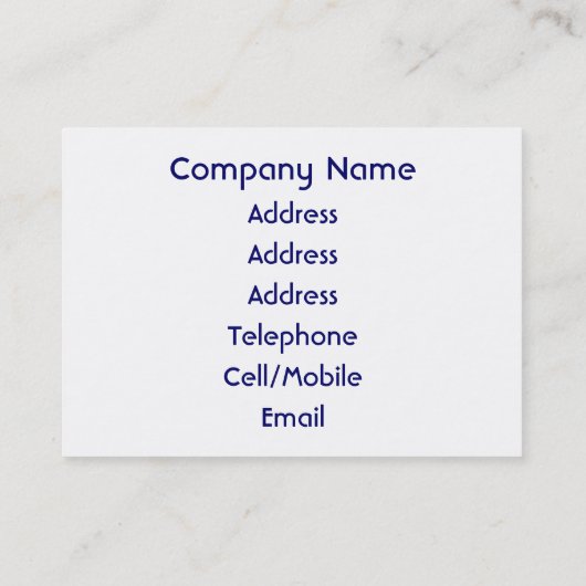 OUDE ENGLAND VISITEKAARTJE (Achterkant)