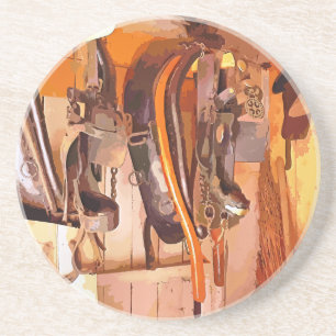 OUDE ENGLAND ZANDSTEEN ONDERZETTER