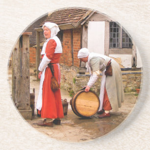 OUDE ENGLAND ZANDSTEEN ONDERZETTER