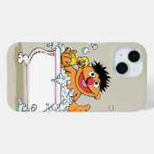 Oude Ernie in badkuip Case-Mate iPhone Case (Achterkant (horizontaal))