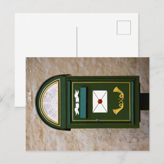 Oude Estse brievenbus, Tallinn, Estland Briefkaart (Voorkant / Achterkant)