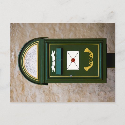 Oude Estse brievenbus, Tallinn, Estland Briefkaart (Voorkant)