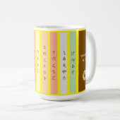 Oude Ethiopische Grote Vasten Mok (Voorkant rechts)