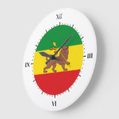 Oude Ethiopische vlag Grote Klok (Hoek)