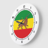 Oude Ethiopische vlag Grote Klok (Hoek)