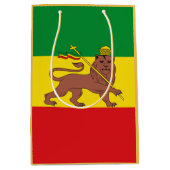 Oude Ethiopische vlag Medium Cadeauzakje (Voorkant)