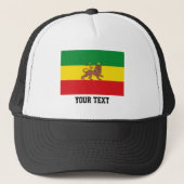 Oude Ethiopische vlag Trucker Pet (Voorkant)