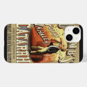 Oude Etiket Kunst, Crumb's Zak Astma Inhalator Case-Mate iPhone Case (Achterkant (horizontaal))