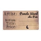 Oude etiketten (Voorkant)