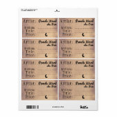 Oude etiketten (Full Sheet)