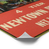  oude etiketten van appelfruit poster (Hoek)