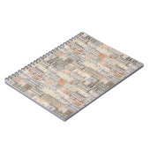 Oude Europese gebouwen Notitieboek (Linkerzijde)