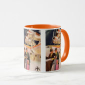 Oude familievakantie met een watervliegtuig met sc mok (Voorkant rechts)