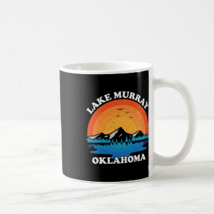 Oude familievakantie Retro Oklahoma Lake Murray Koffiemok