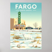 Oude Fargo North Dakota Poster (Voorkant)