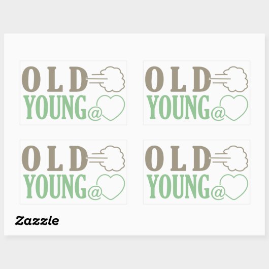 Oude Fart aangepaste stickers (Vel)