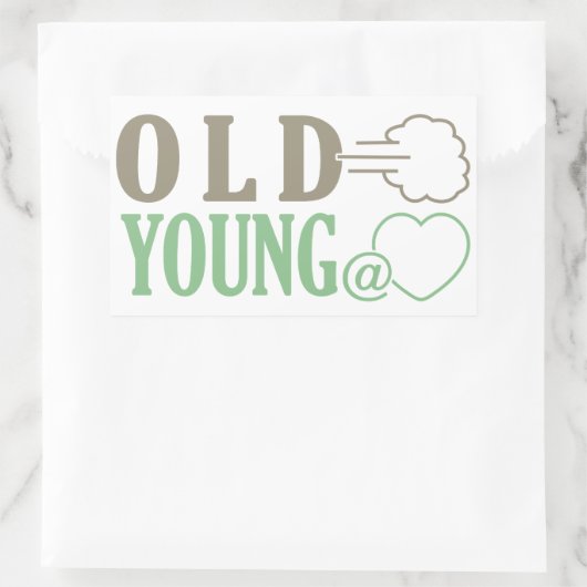 Oude Fart aangepaste stickers (Tas)