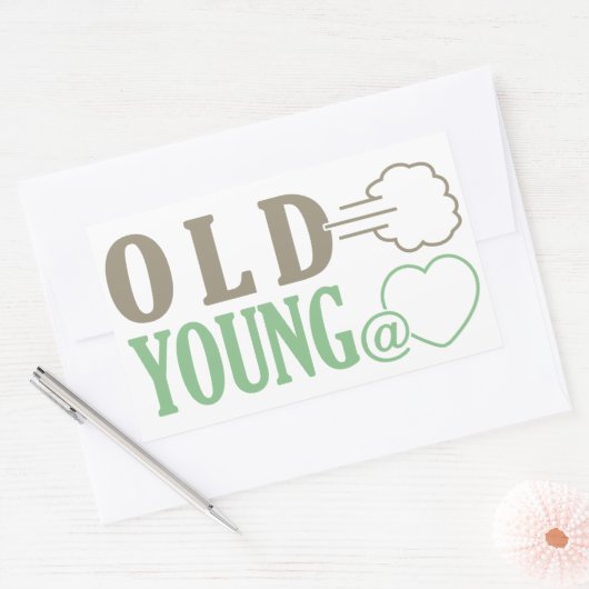 Oude Fart aangepaste stickers (Envelop)