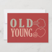 Oude Fart aangepaste uitnodigingen (Voorkant)