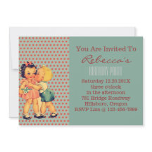 Oude Fashion Valentijn retro kinderfeestje