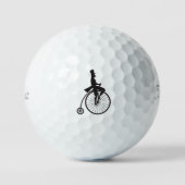 Oude Fashioned Bicycle Golfballen (Voorkant)