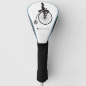 Oude Fashioned Bicycle Golfheadcover (Voorkant)