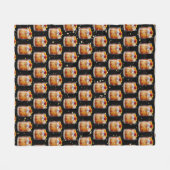 Oude fashioned Cocktail Fleece Deken (Voorkant (Horizontaal))