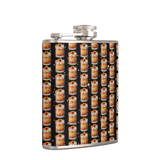 Oude fashioned Cocktail Heupfles (Rechts)