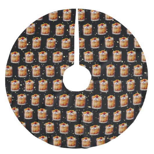 Oude fashioned Cocktail Kerstboom Rok (Voorkant)