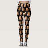 Oude fashioned Cocktail Leggings (Voorkant)