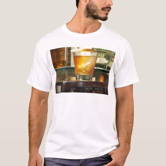 Oude fashioned Cocktail Series T-shirt (Voorkant)