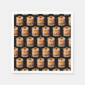 Oude fashioned Cocktail Servet (Voorkant)