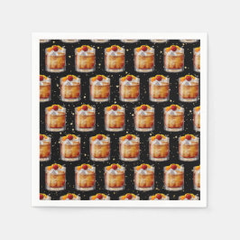 Oude fashioned Cocktail Servet