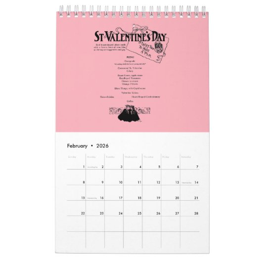 Oude Fashioned Cookbook Kalender (Feb 2026)