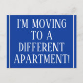 Oude Fashioned en Klassiek Briefkaart New Home (Voorkant)