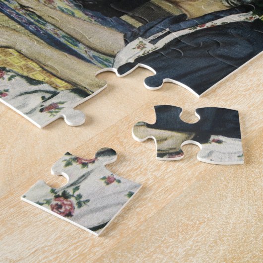 Oude Fashioned  Home Kitchen Kerstmis Legpuzzel (Zijkant)