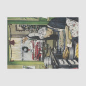 Oude Fashioned  Home Kitchen Kerstmis Tissuepapier (Voorkant)