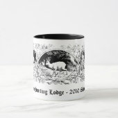 Oude Fashioned Hunter's Mok met Deer & Boar (Midden)