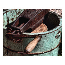 Oude Fashioned Ice Cream Churn Photo Print